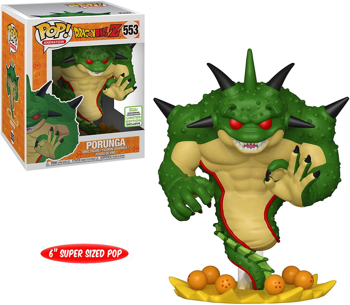 Funko Pop! Animation: Dragon Ball Z: Porunga (Super 6") (2019 Spring Convention Shared Exclusive)