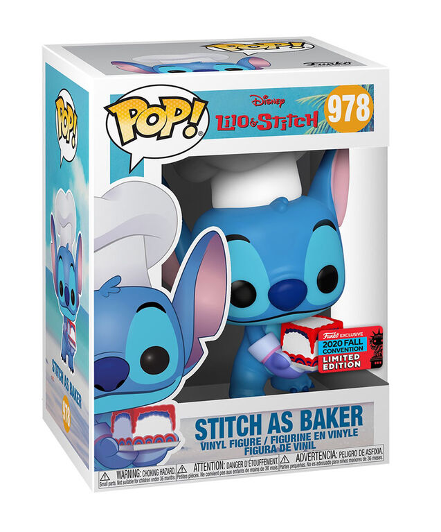Funko Pop! Disney: Lilo and Stitch: Stitch As Baker (2020 Fall Convention Shared Exclusive)