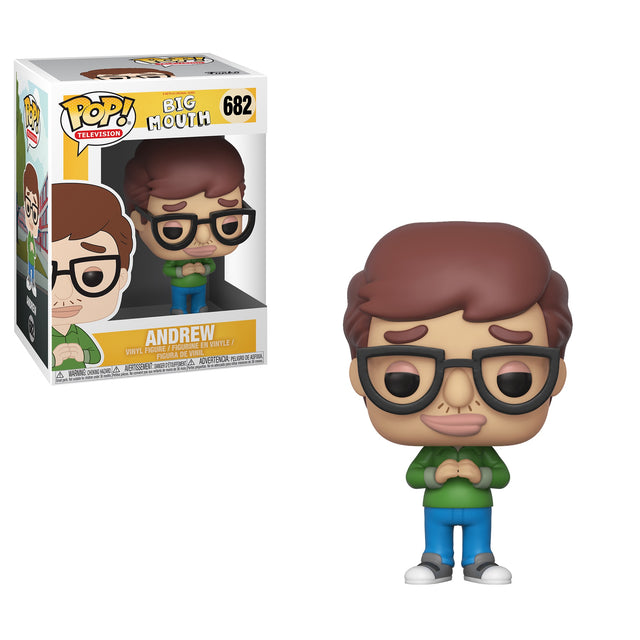 Funko Pop! Television: Big Mouth: Andrew - Shak's Pop Shop