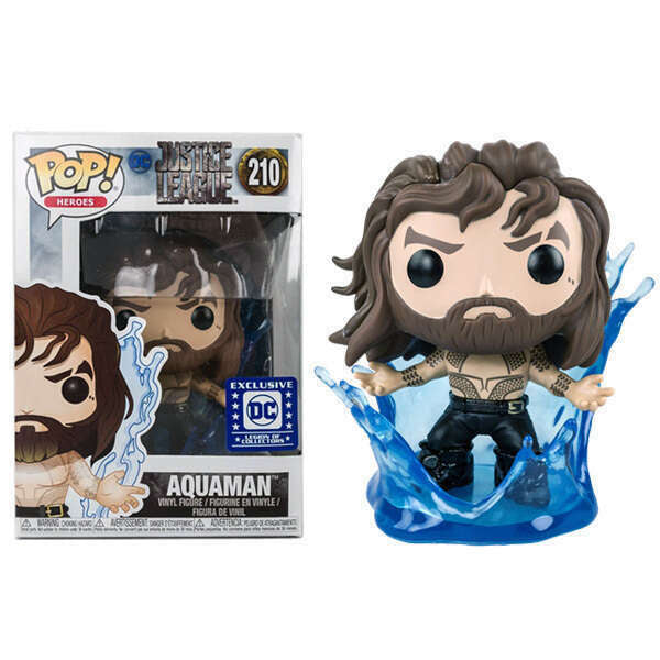 Funko Pop! Heroes: Justice League: Aquaman (Summoning Wave) (DC Legion Exclusive)