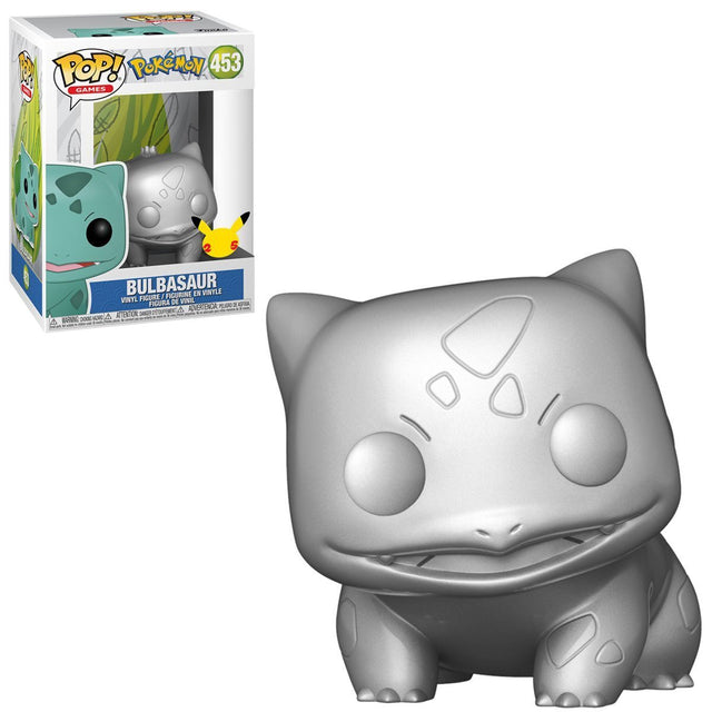 Games: Pokemon: Bulbasaur (Silver Metallic) - Shak's Pop Shop