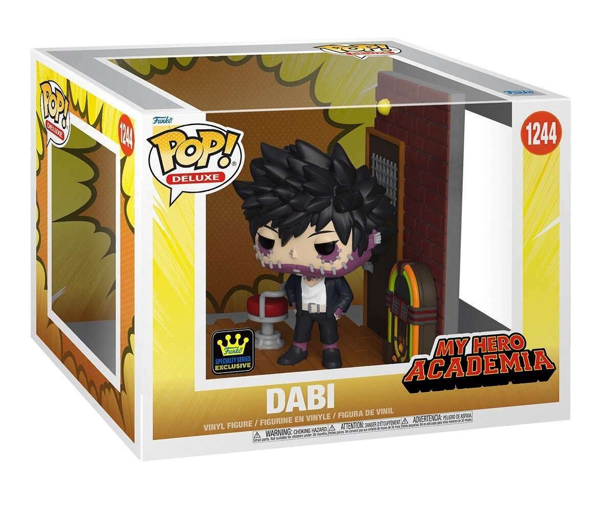 Funko Pop! Deluxe: My Hero Academia: Dabi (Hideout) (Specialty Series Exclusive)