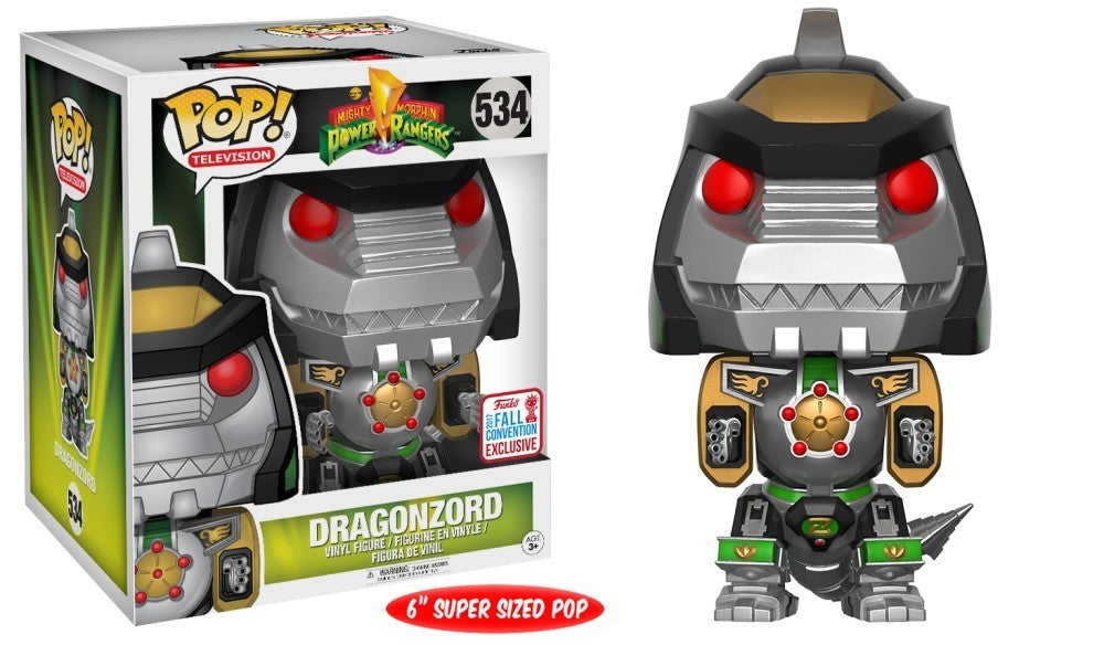Funko Pop! Television: Power Rangers Dragonzord (2017 Fall Convention Exclusive)