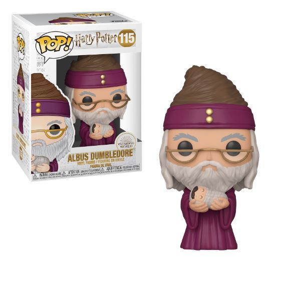 Movies: Harry Potter: Albus Dumbledore With Baby Harry - Shak's Pop Shop