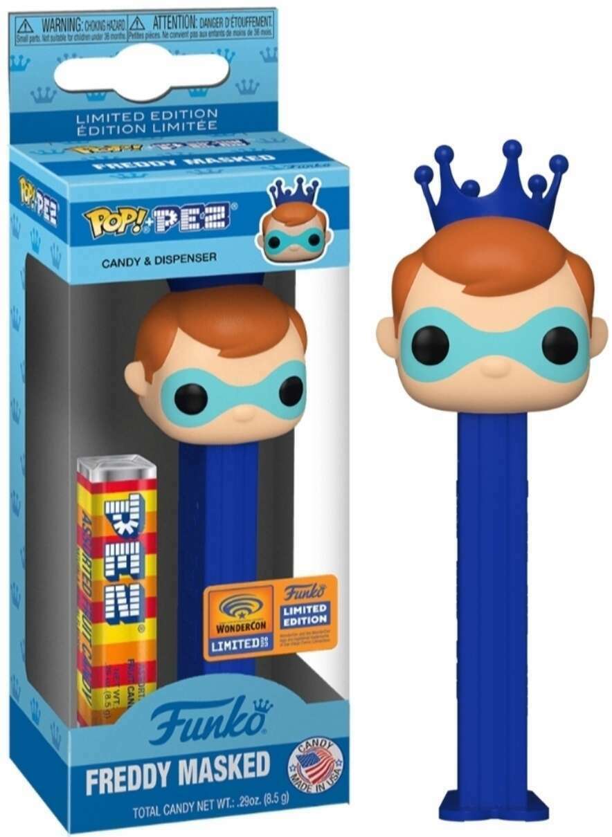 Funko Pop! PEZ: Freddy Masked (2023 WonderCon Con Sticker)