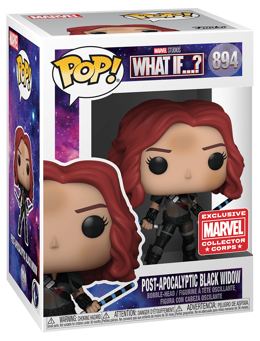 Funko Pop! Marvel: What If? Post Apocalyptic Black Widow (Marvel Collector Corps Exclusive)