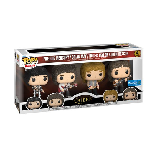 Rocks: Queen 4PK Vinyl Figure (Walmart Exclusive)