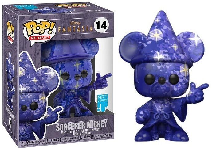 Funko Pop! Art Series: Disney's Fantasia: Sorcerer Mickey (Starry Sky)