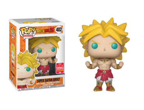 Funko Pop! Animation: Dragon Ball Z: Super Saiyan Broly (2018 SDCC Shared Exclusive) - Shak's Pop Shop