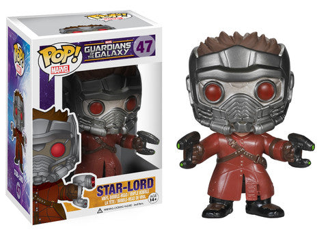 Funko Pop! Marvel: Guardians Of The Galaxy: Star-Lord (Box Imperfection)