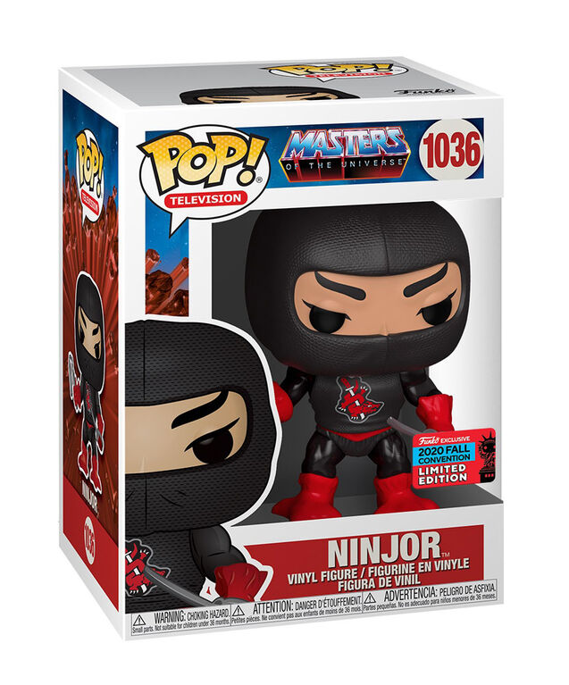 Funko Pop! Television: Masters Of The Universe: Ninjor (NYCC 2020 Shared Sticker)