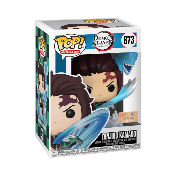 Funko Pop! Animation: Demon Slayer: Tanjiro with Dragon (Glow) (BoxLunch Exclusive) - Shak's Pop Shop