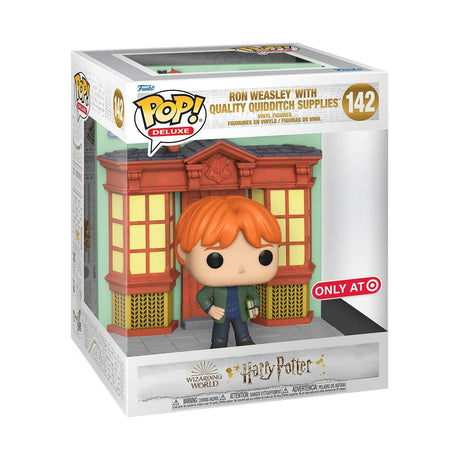 Deluxe: Harry Potter Diagon Alley: Ron Weasly With Quidditch Supplies (Target Exclusive) - Shak's Pop Shop