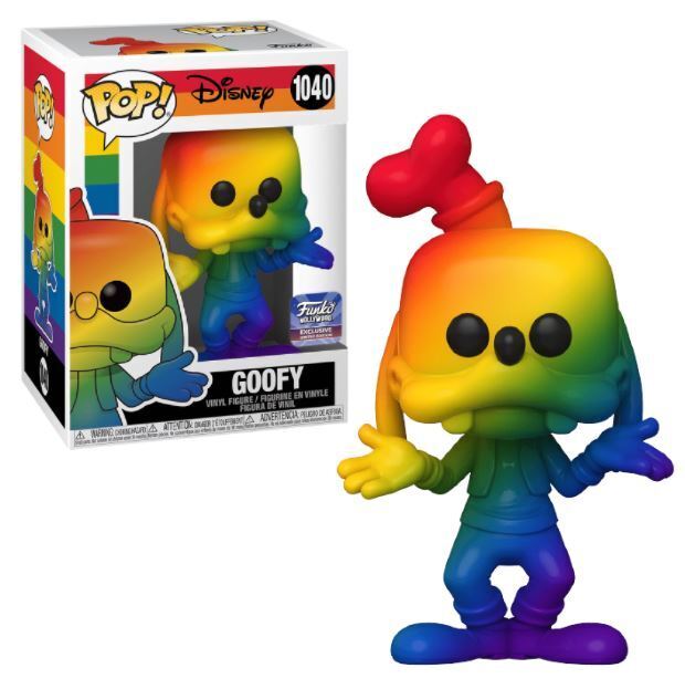 Funko Pop! Disney: Goofy (Pride) (Funko Hollywood Exclusive)