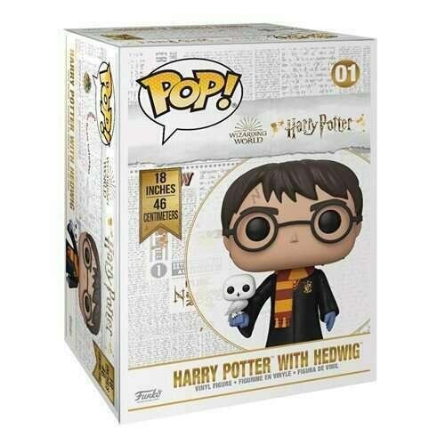 Funko Pop! Harry Potter With Hedwig (Mega 18") - Shak's Pop Shop