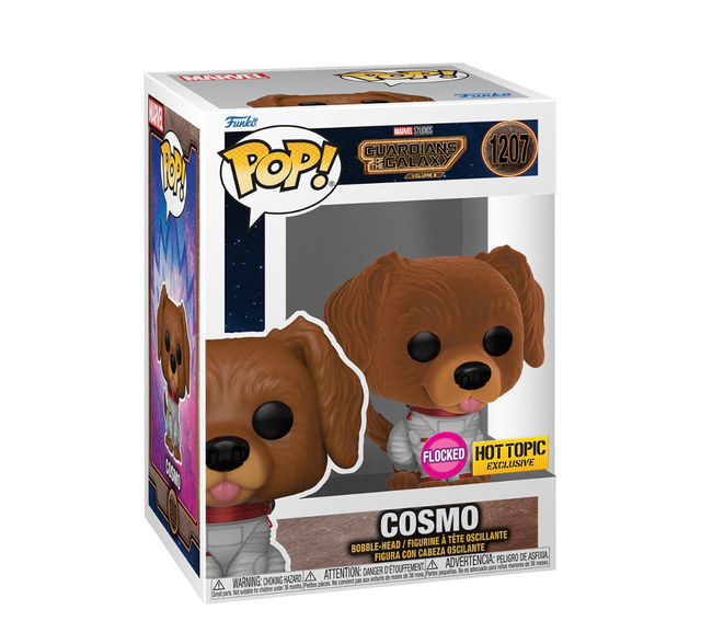 Marvel: Guardians of the Galaxy Vol. 3: Cosmo (Flocked) (Hot Topic Exclusive) - Shak's Pop Shop