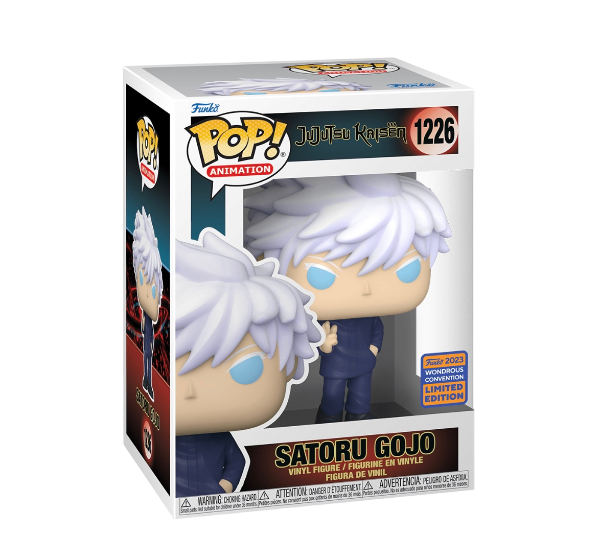 Funko Pop! Animation: Jujutsu Kaisen: Satoru Gojo (2023 WonderCon Convention Shared Exclusive)