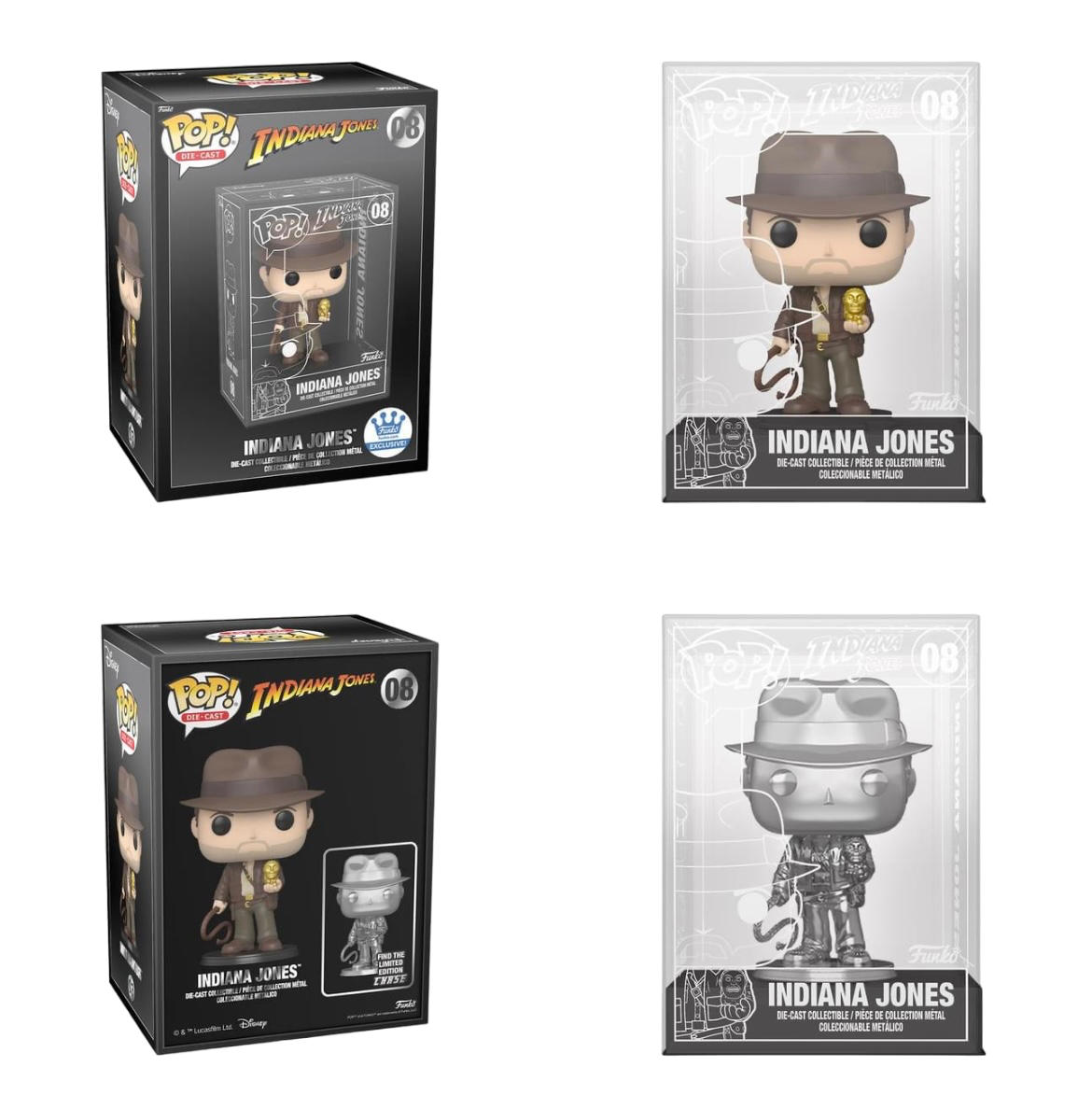 Funko Pop! Die-Cast: Indiana Jones (Chance Of Chase) (Funko Shop Exclusive)