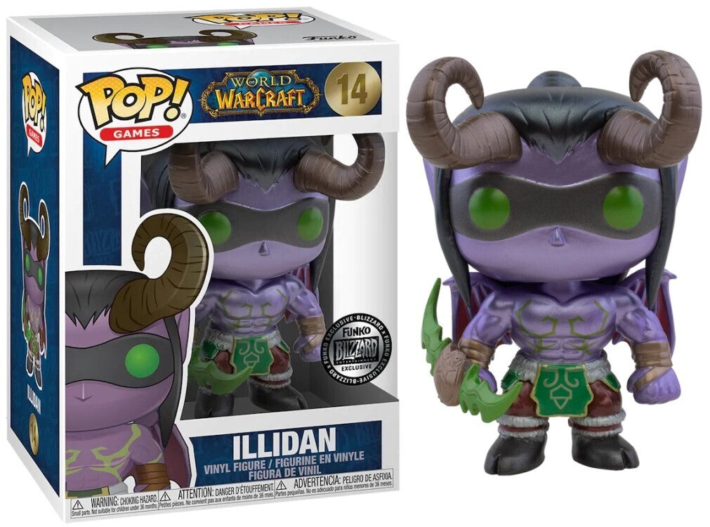Games: World Of Warcraft: Illidan (Metallic) (Blizzard Store Exclusive)