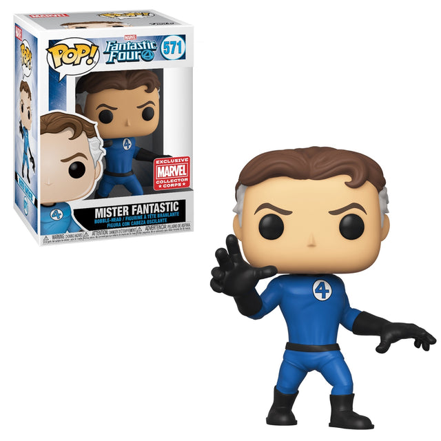 Marvel: Fantastic Four: Mister Fantastic (Stretched) (Marvel Collector Corps Exclusive) - Shak's Pop Shop