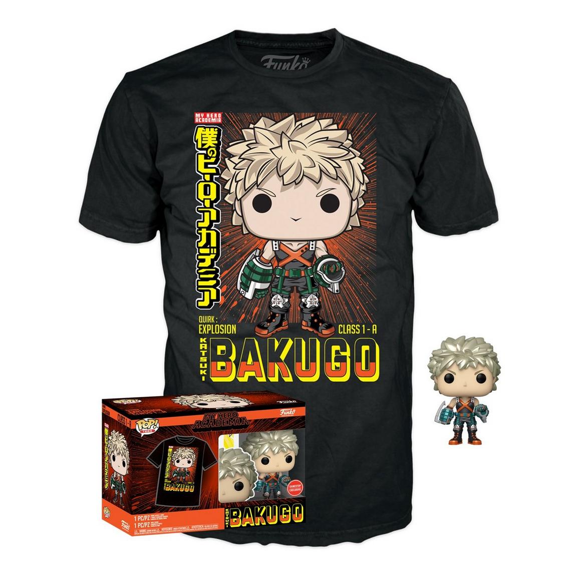 Pop & Tee: My Hero Academia: Katsuki Bakugo (Metallic) (GameStop Exclusive)