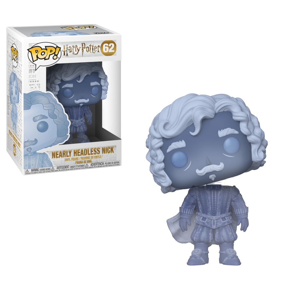 Movies: Harry Potter: Nearly Headless Nick (Minor Box Imperfection) - Shak's Pop Shop
