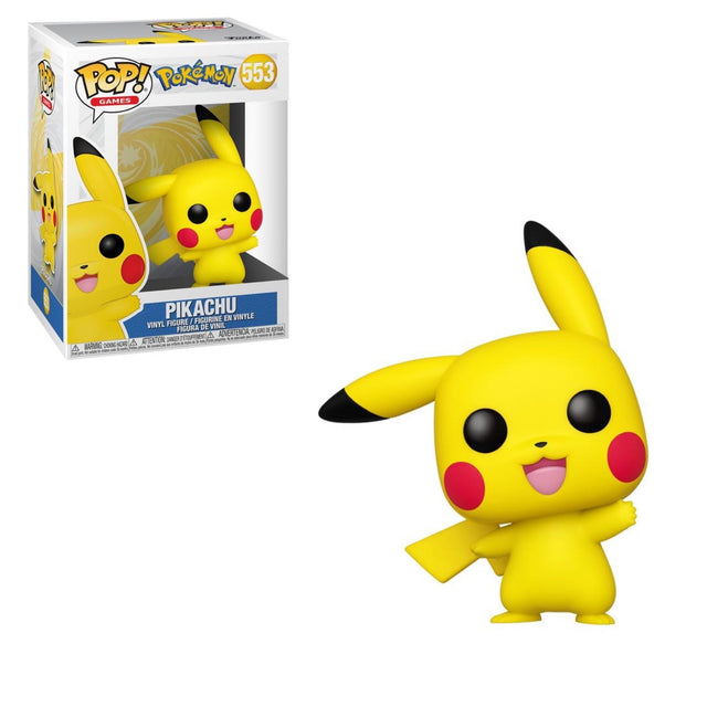 Funko Pop! Games: Pokemon: Pikachu Waving (Box Imperfection) - Shak's Pop Shop