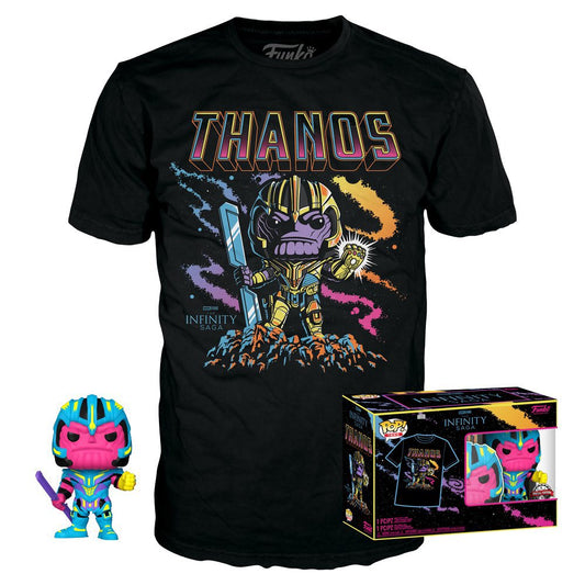 Pop! & Tee: Marvel: Infinity Saga: BlackLight Thanos (Target Exclusive)