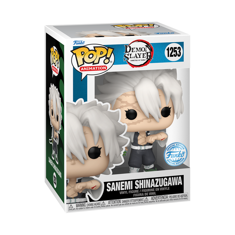 Funko Pop! Animation: Demon Slayer: Sanemi Shinazugawa (Special Edition Sticker)