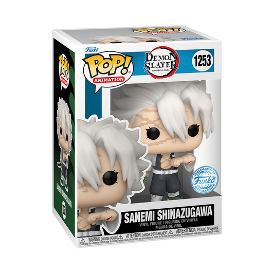 Funko Pop! Animation: Demon Slayer: Sanemi Shinazugawa (Special Edition Sticker)