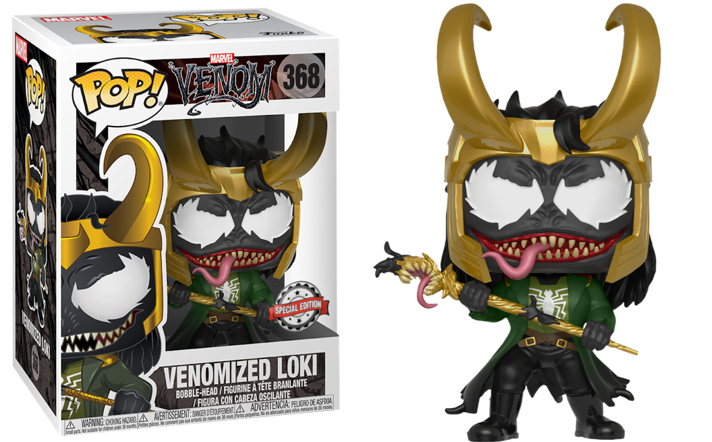 Funko Pop! Marvel: Venomized Loki (Special Edition Sticker)