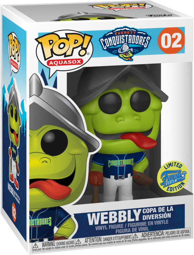 Funko Pop! Aquasox: Webbly (Copa de la Diversion) (Aquasox Exclusive)