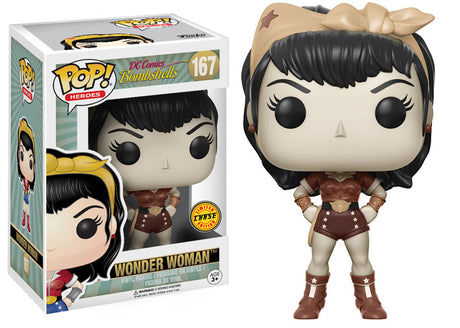 Heroes: DC Bombshells: Wonder Woman (Chase) - Shak's Pop Shop