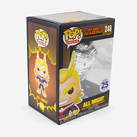 Funko Pop! Animation: My Hero Academia: All Might (Chrome) (Funmation Exclusive)