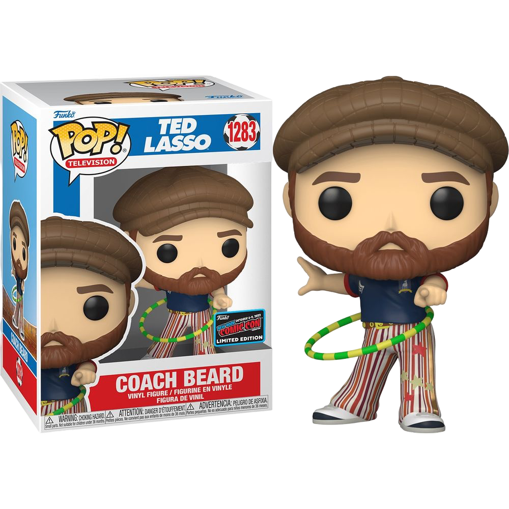 Television: Ted Lasso: Coach Beard (2022 NYCC Con Sticker)