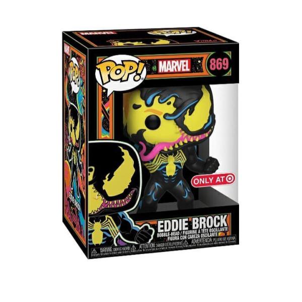 Funko Pop! Marvel: Black Light: Eddie Brock (Target Exclusive)