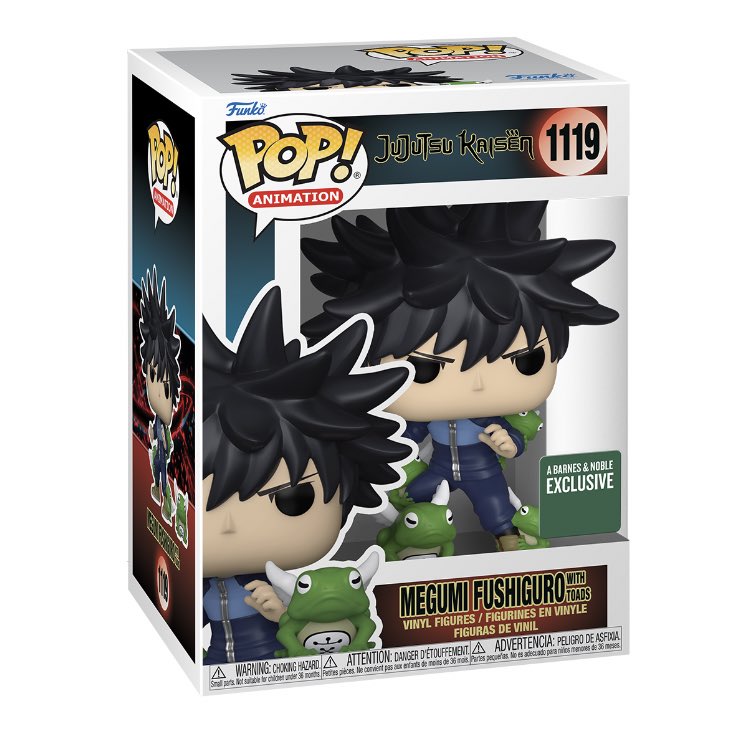 Funko Pop! Animation: Jujutsu Kaisen: Megumi (Banres & Noble Exclusive)