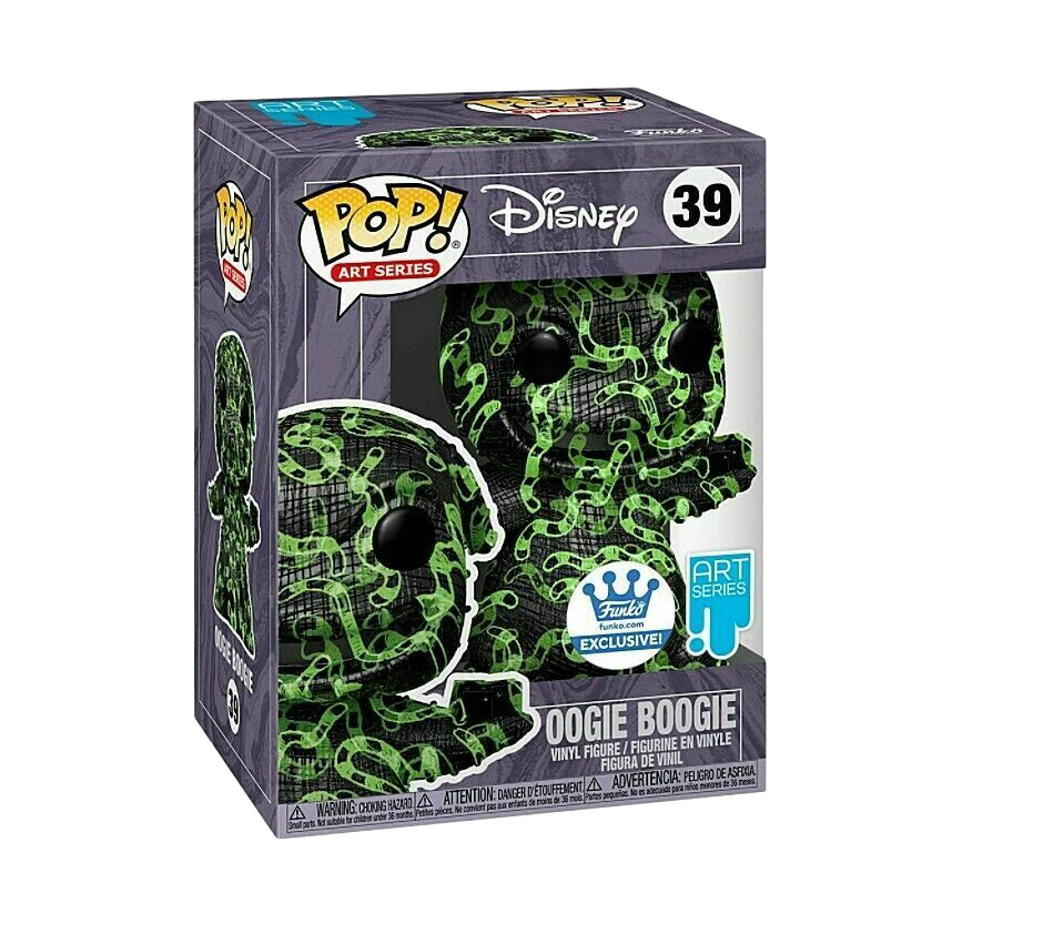 Disney: NBC: Oogie Boogie (Art Series) (Green) (Funko Shop Exclusive)