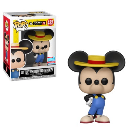 Disney Little Whirlwind Mickey plush toy from 2018 NYCC shared exclusive, featuring Mickey Mouse in a playful, colorful design.