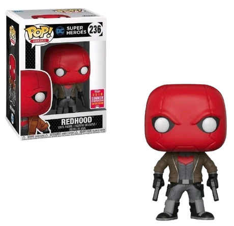 Red Hood figure from Heros series by Shak's Pop Shop, SDCC 2018 Summer Convention exclusive collectible toy.
