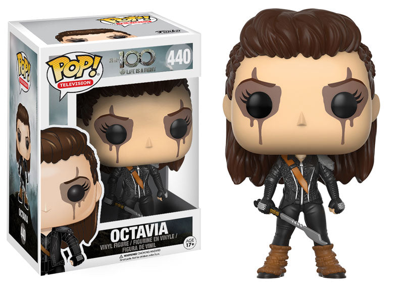 Pop! Television figure of Octavia Blake from The 100 by Shak's Pop Shop, featuring the character in detailed collectible form.