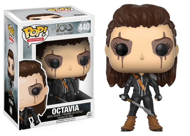 Pop! Television figure of Octavia Blake from The 100 by Shak's Pop Shop, featuring the character in detailed collectible form.