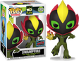 Funko Pop! Animation Ben 10 Alien Force Swampfire figure with NYCC con sticker, featuring detailed design and vibrant colors.