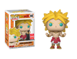 Funko Pop! Animation Dragon Ball Z Super Saiyan Broly figure from 2018 SDCC shared exclusive, with detailed character design.