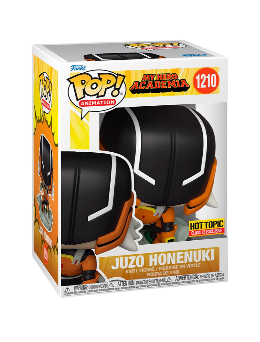 Funko Pop! Animation: My Hero Academia Juzo Honenuki figure from Shak's Pop Shop, featuring detailed character design and signature style.