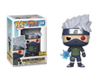 Funko Pop! Animation Naruto Shippuden Kakashi Lightning Blade figure by Shak's Pop Shop, with box imperfection.