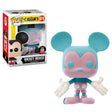 Funko Pop! Disney Mickey Mouse figure in blue and purple, collectible vinyl toy from Shak's Pop Shop, exclusive design.