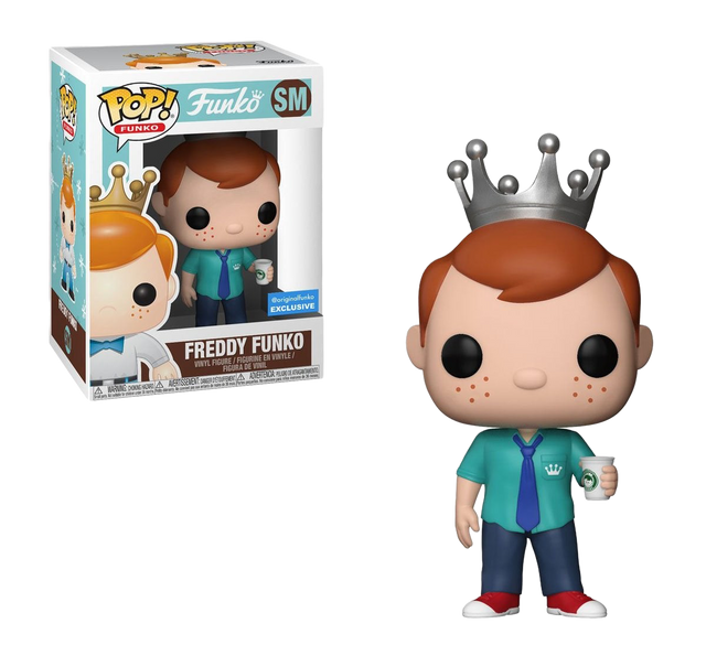 Funko Pop! Freddy Funko Social Media figure, an original Funko exclusive with colorful design and collectible appeal.