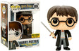 Funko Pop! Harry Potter figure holding a sword, featuring iconic Harry Potter design, from the Hot Topic exclusive collection.