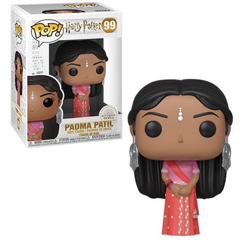 Funko Pop! Harry Potter Padma Patil Yule Ball figure from Shak's Pop Shop, featuring detailed Harry Potter character design.